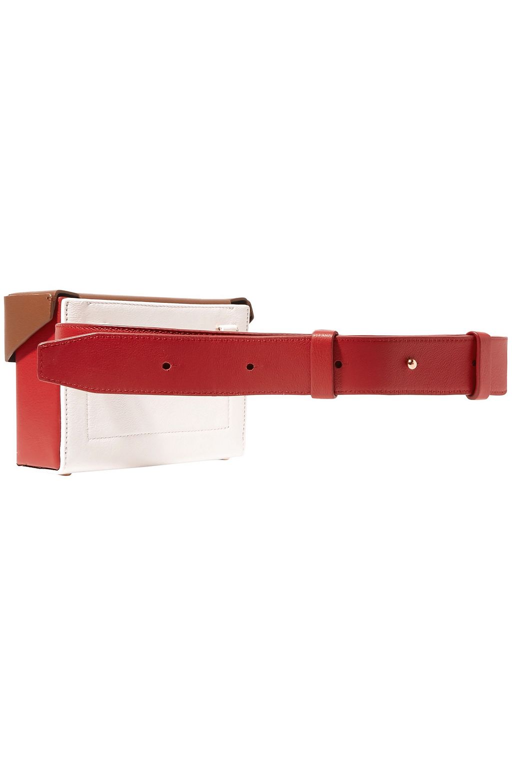 YUZEFI Lola textured-leather belt bag