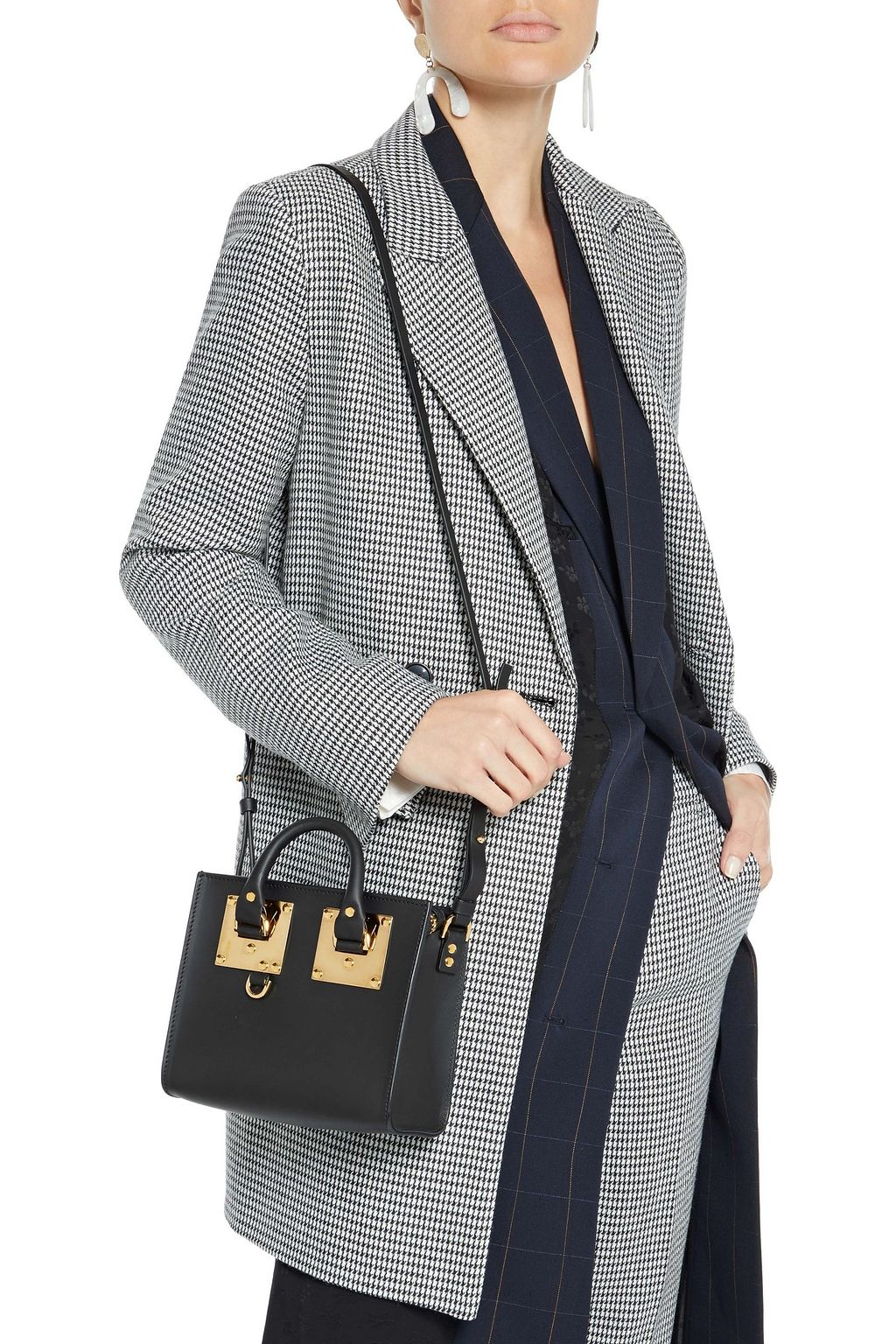 SOPHIE HULME Albion Box matte-leather shoulder bag