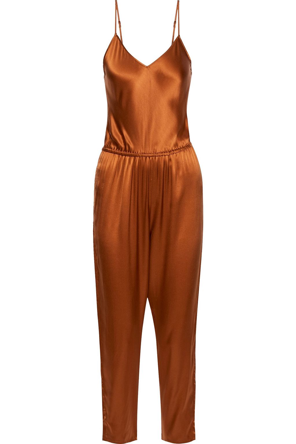 silk satin jumpsuit