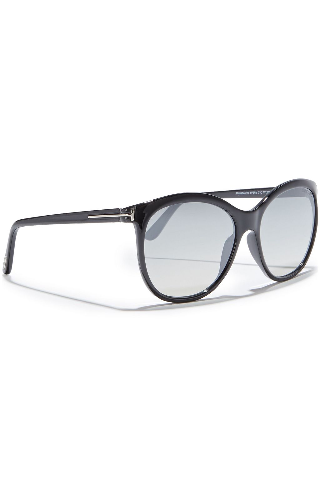 TOM FORD Geraldine round-frame tortoiseshell acetate sunglasses