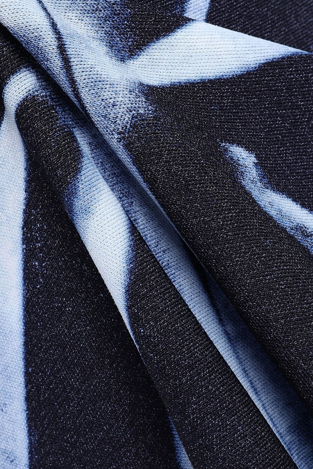 PROENZA SCHOULER Tie-dyed stretch-knit mini dress