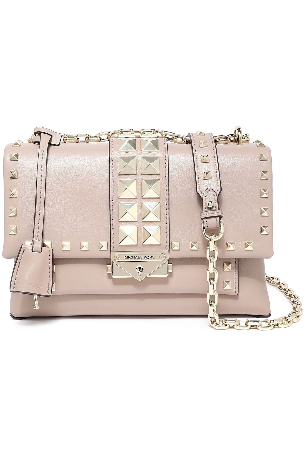 michael kors cece medium studded leather shoulder bag