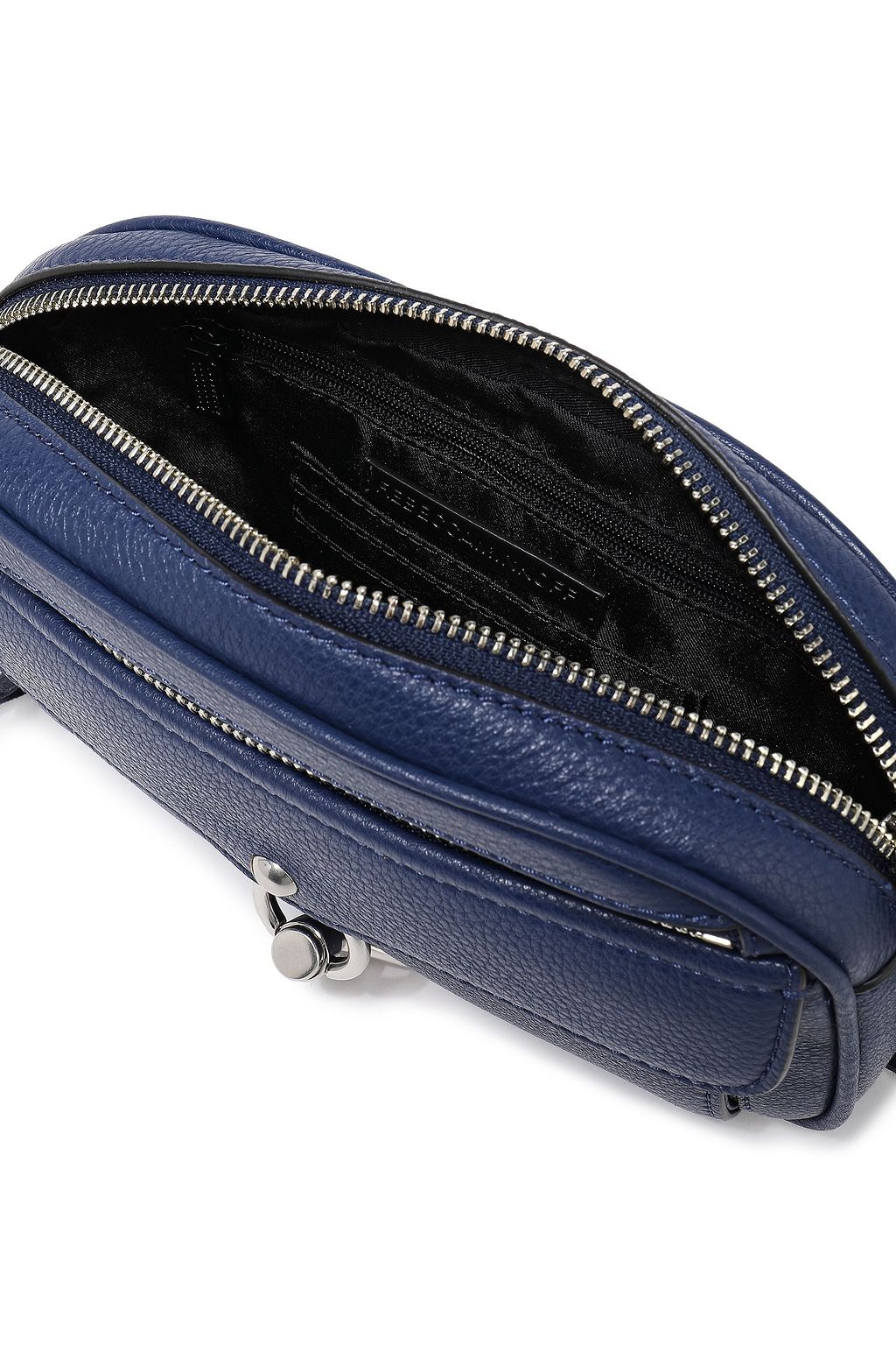 REBECCA MINKOFF Studded textured-leather shoulder bag