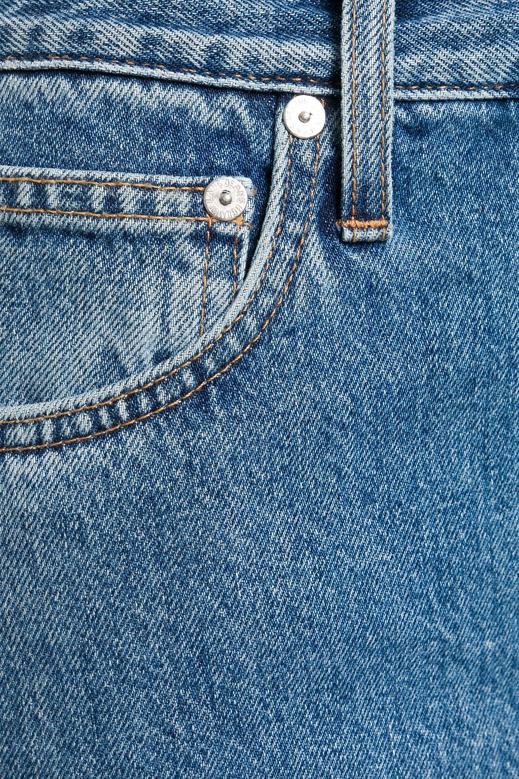HELMUT LANG Denim mini skirt