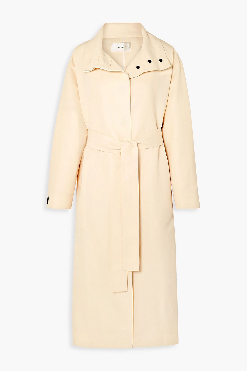 ivory trench coat