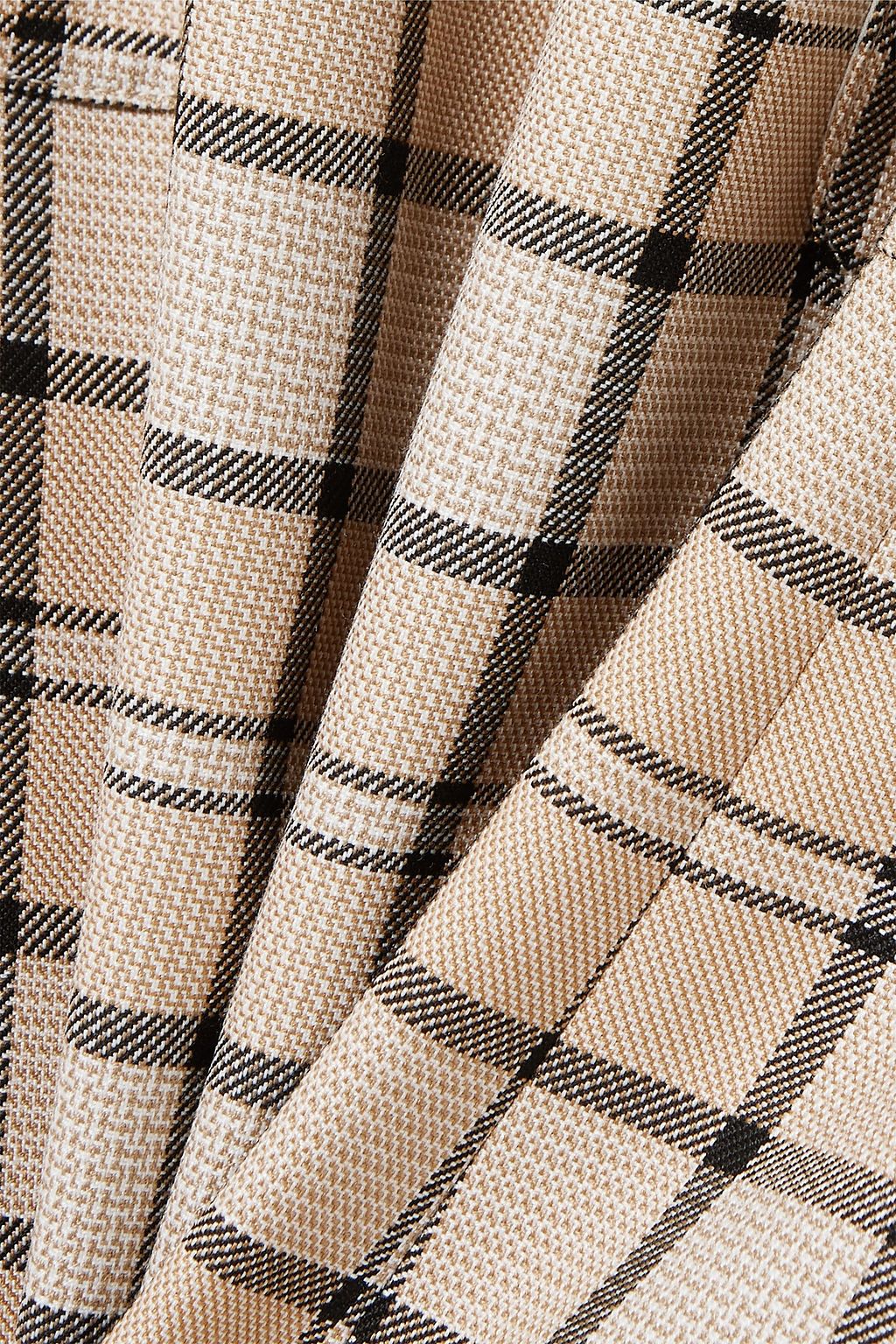SEE BY CHLOÉ Checked woven mini dress