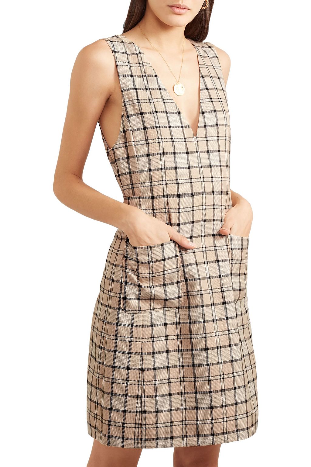 SEE BY CHLOÃ Checked woven mini dress | Sale up to 70% off | THE OUTNET