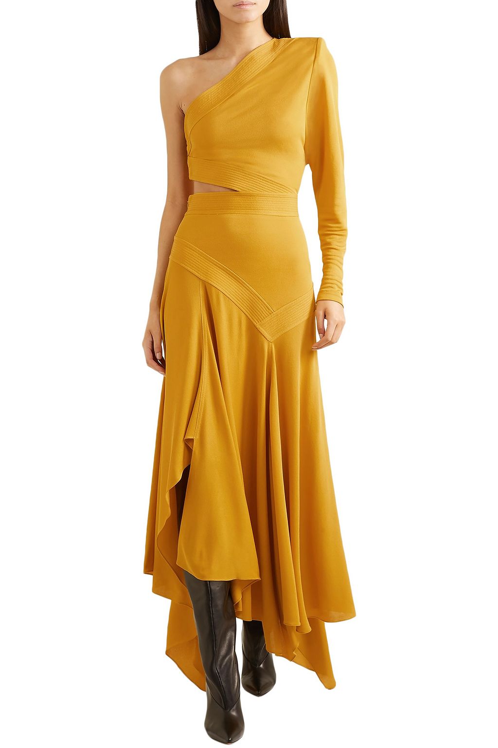 givenchy one shoulder dress