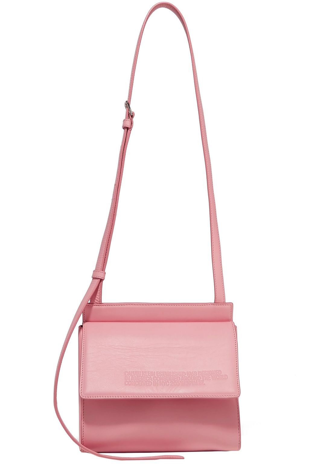 CALVIN KLEIN 205W39NYC Embossed leather shoulder bag | Sale up to 70% off | THE OUTNET CALVIN KLEIN 205W39NYC Embossed leather shoulder bag | Sale up to 70% off | THE OUTNET