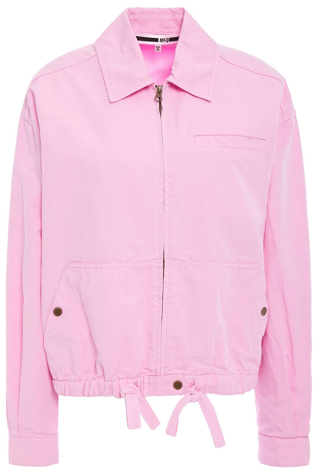pink twill jacket