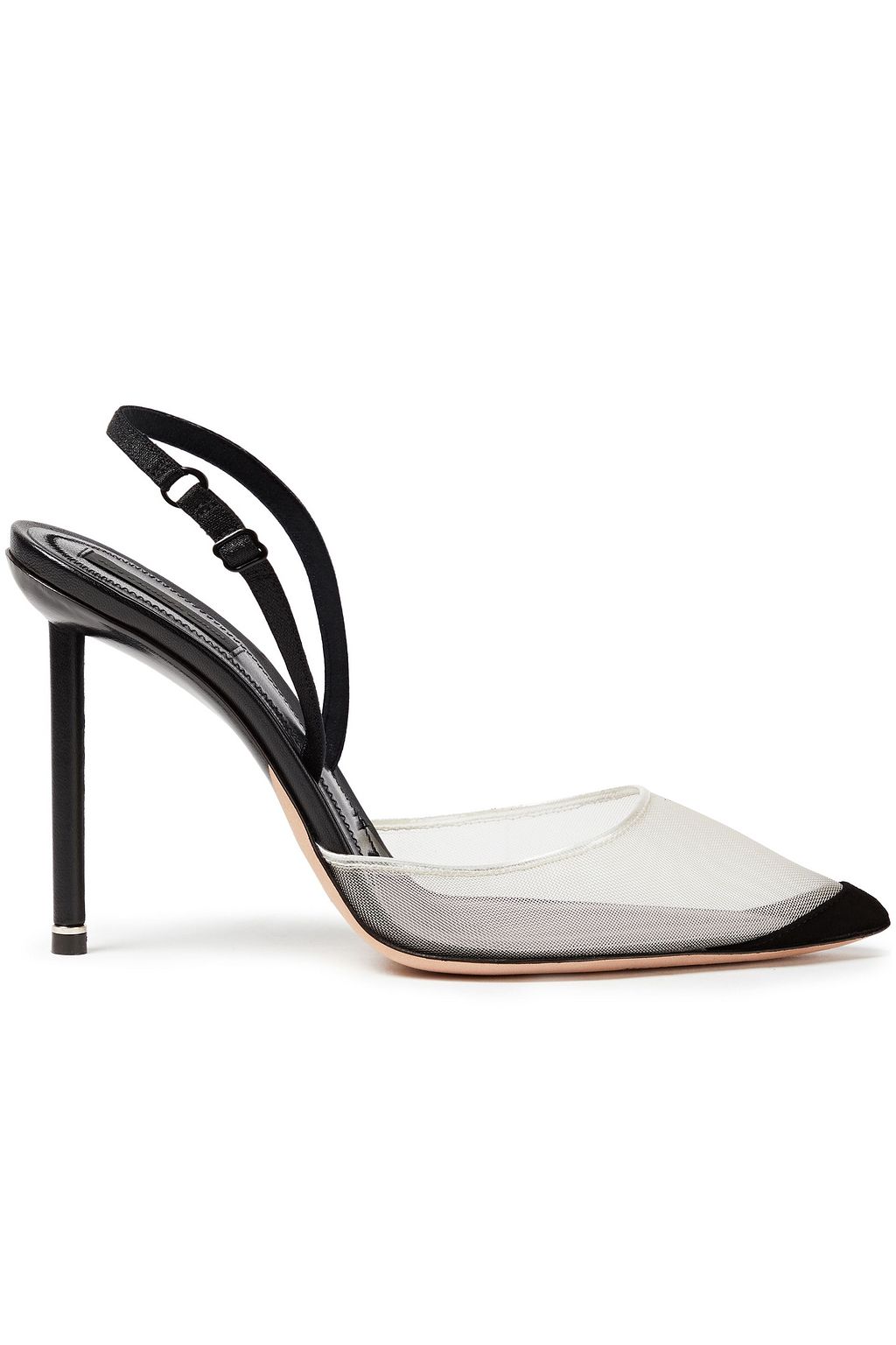 Alexander wang alix mesh and suede slingback pumps Clearance