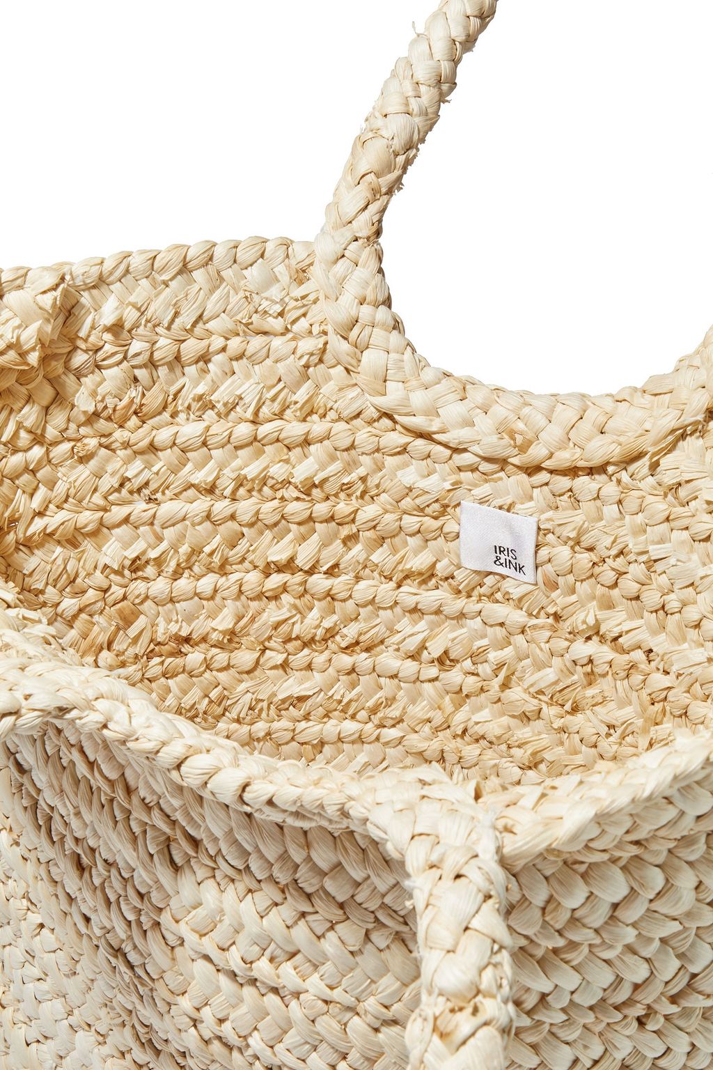 IRIS & INK Tappen woven straw tote