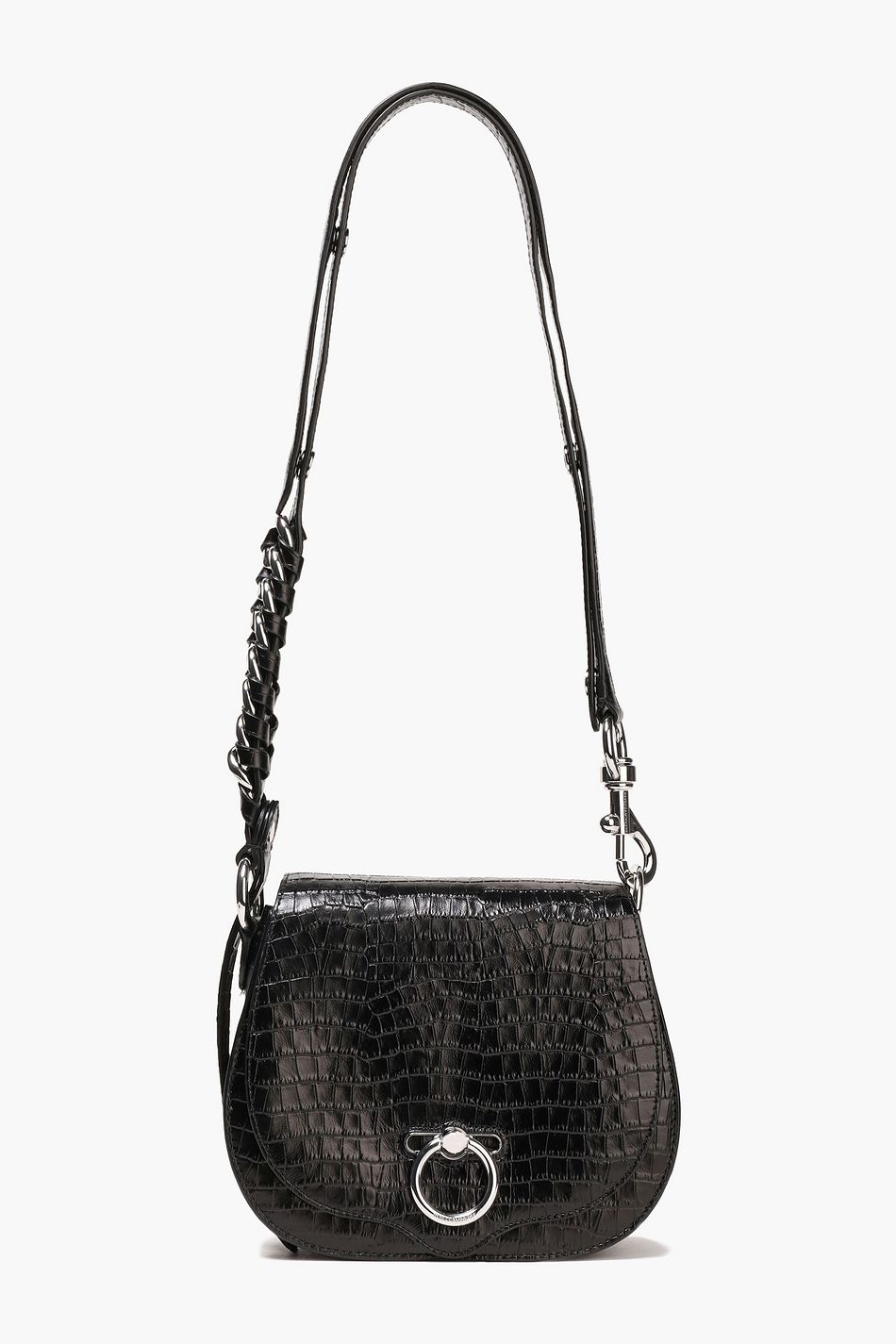 off white croc bag