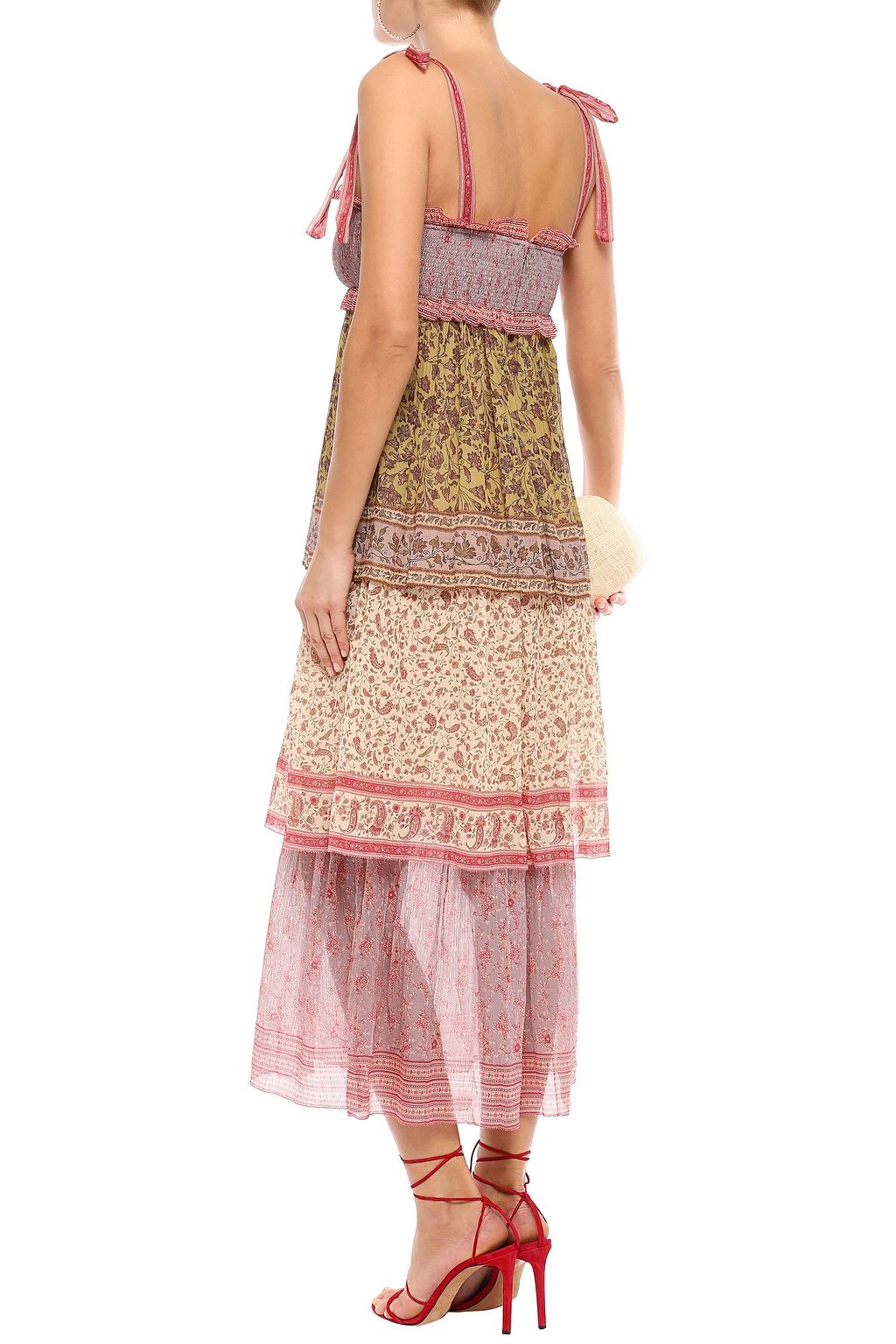 zimmermann juniper tiered dress