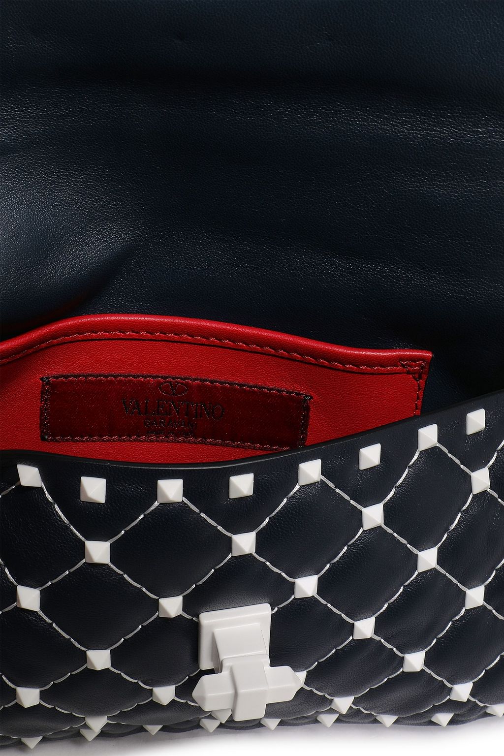 VALENTINO GARAVANI Rockstud quilted leather belt bag