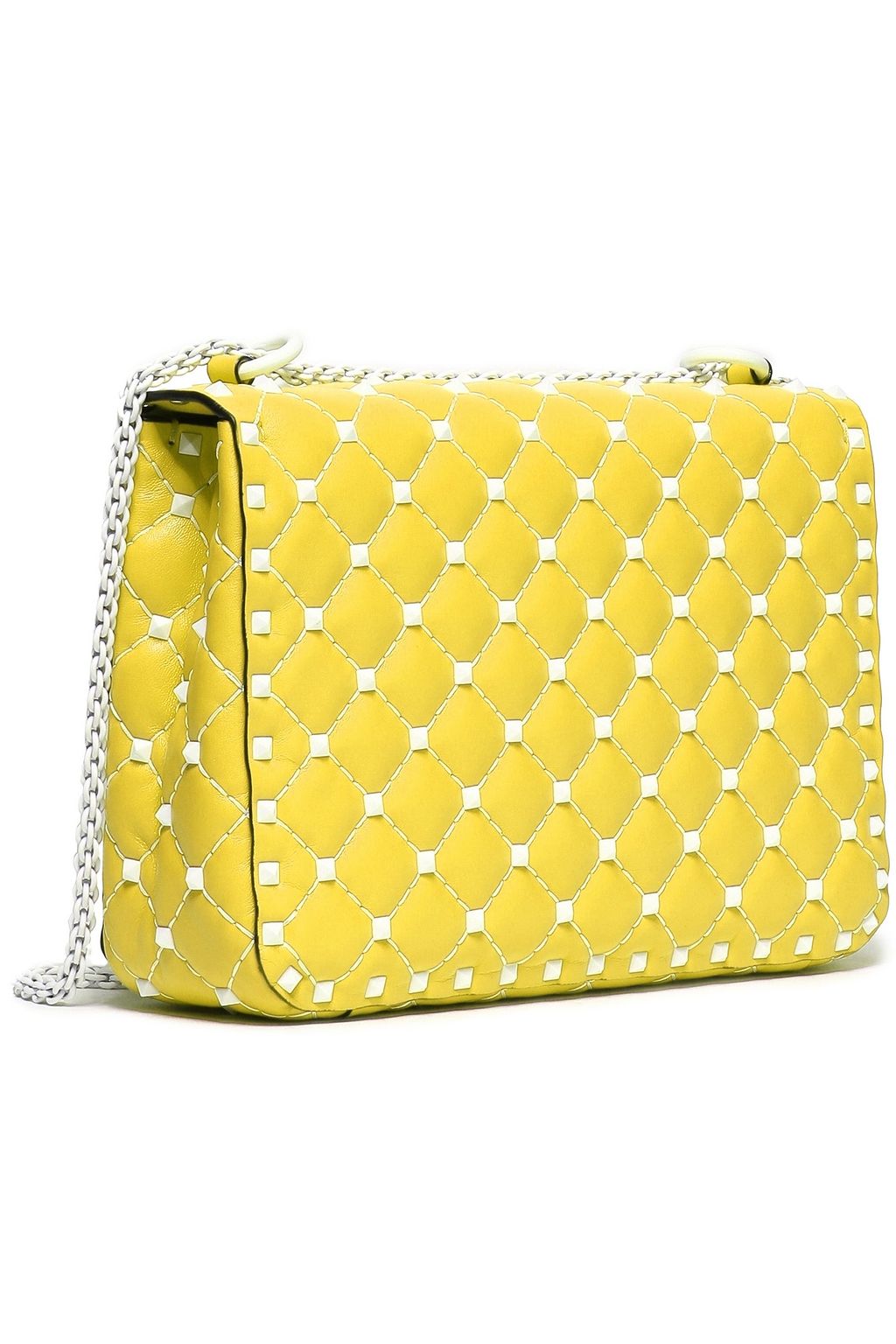 VALENTINO GARAVANI Rockstud quilted leather shoulder bag THE