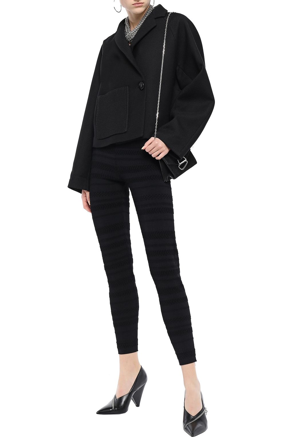 PROENZA SCHOULER Wool-blend twill coat
