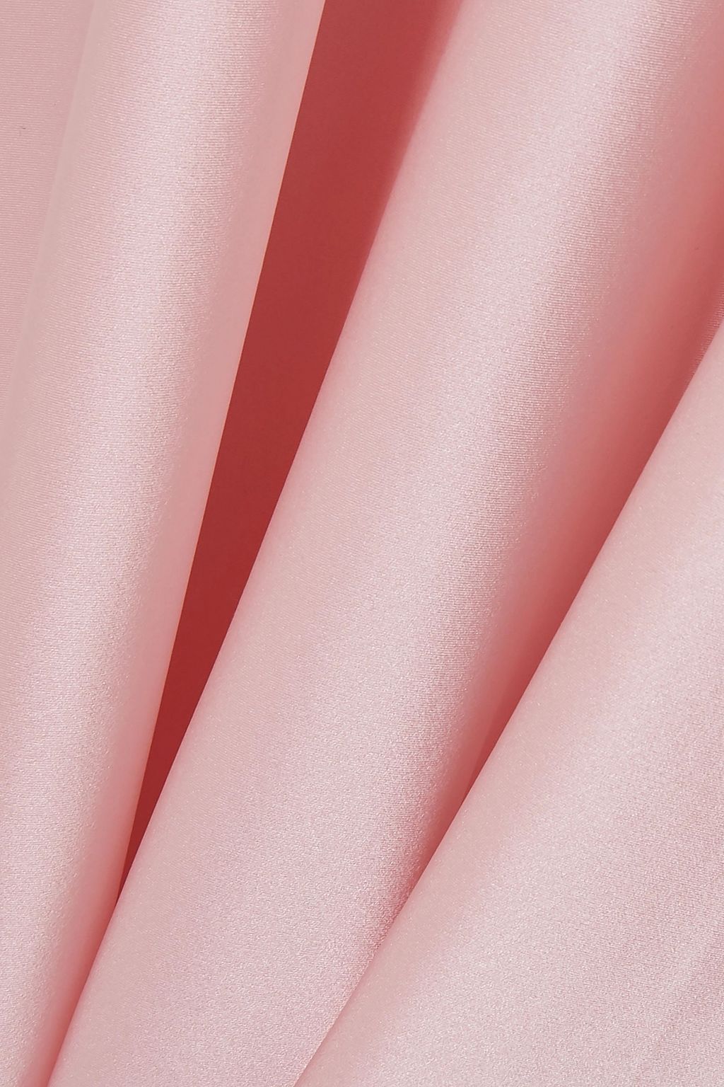 LEE MATHEWS Rose silk-satin midi slip dress