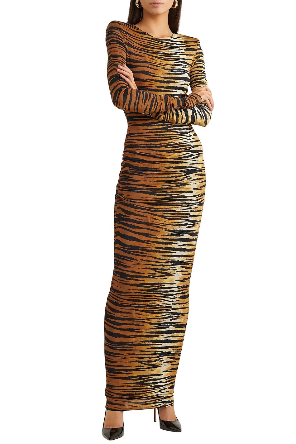 tiger print jersey