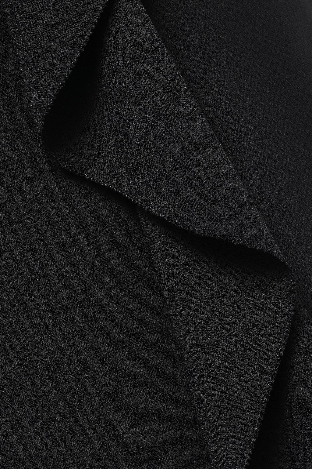 GOEN.J Ruffled crepe midi skirt