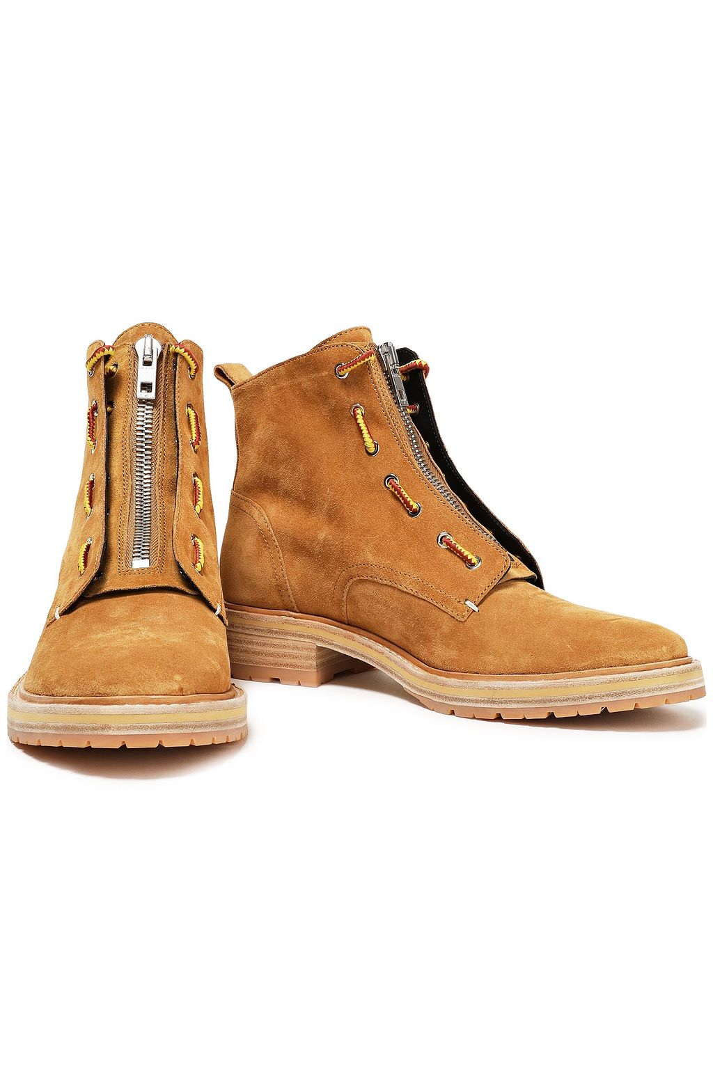 RAG & BONE Cannon lace-up suede ankle boots