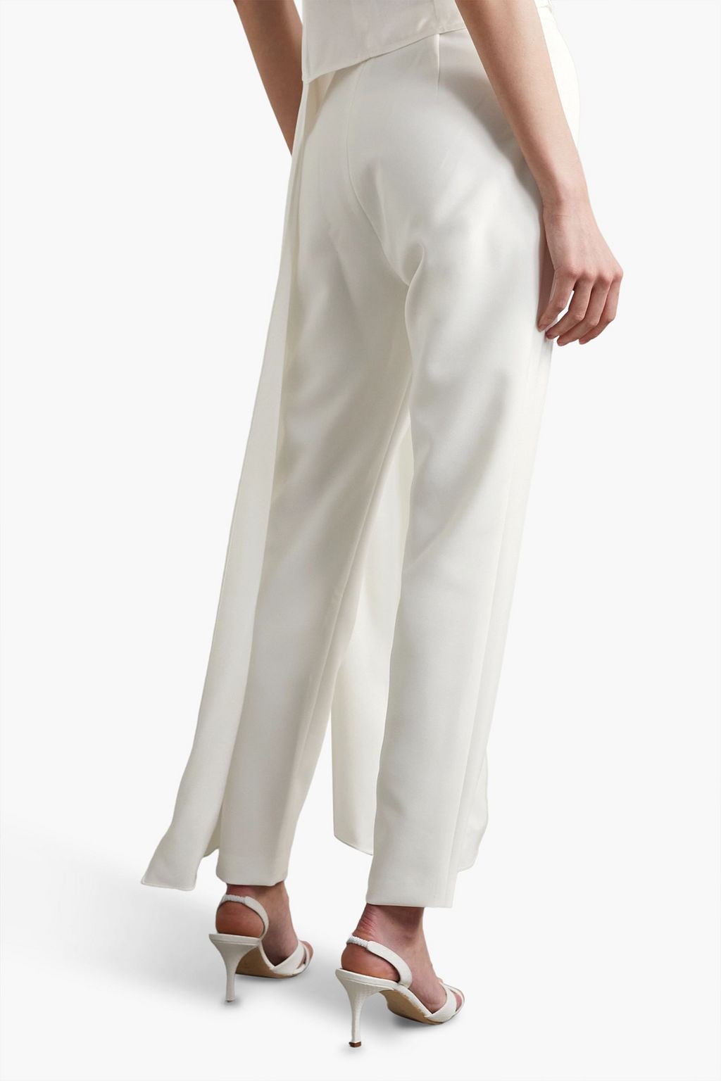 BRANDON MAXWELL Crepe slim-leg pants