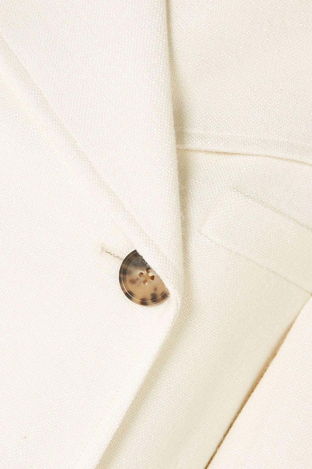 KHAITE Clara double-breasted woven blazer