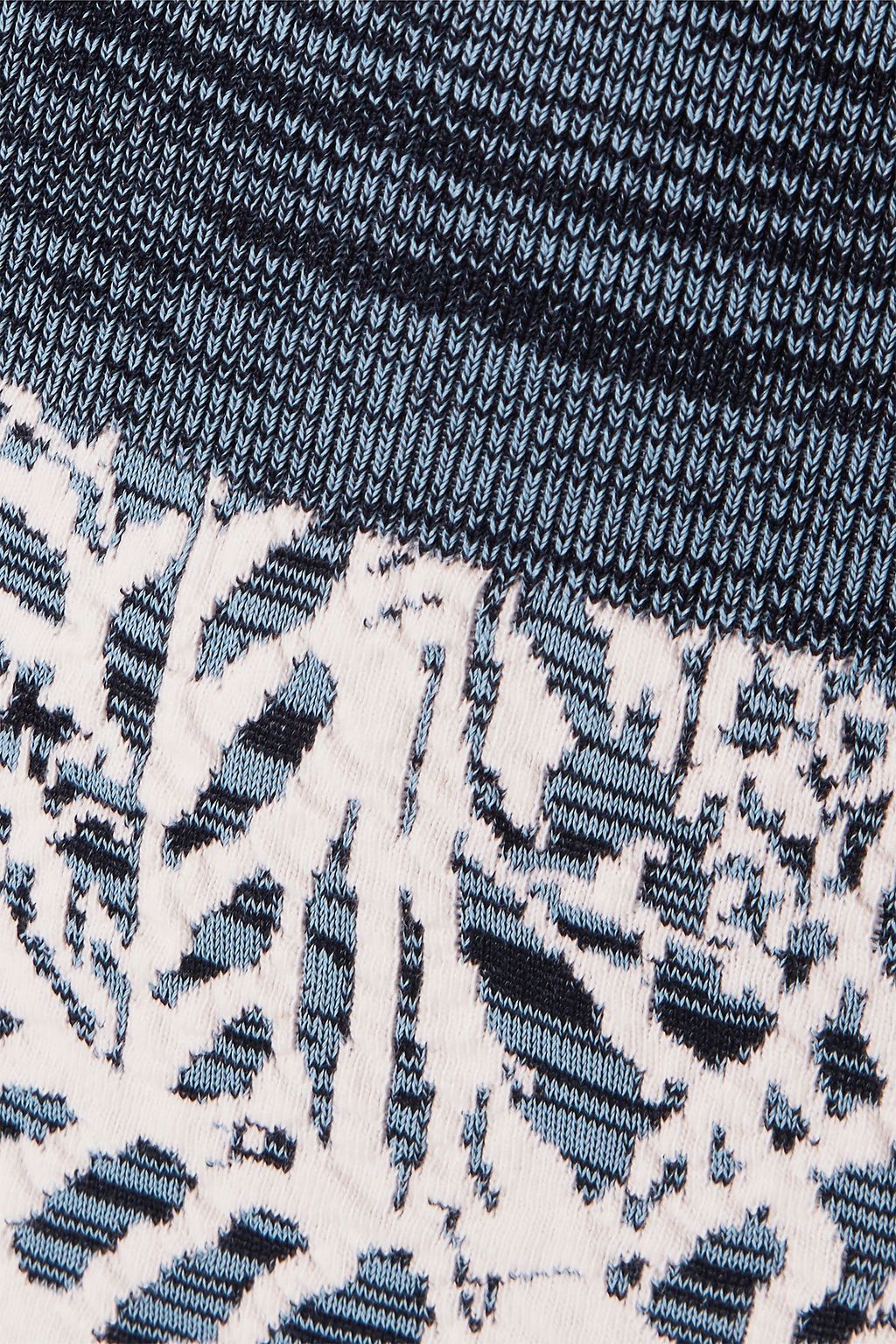 CHLOÉ Jacquard-knit mini skirt