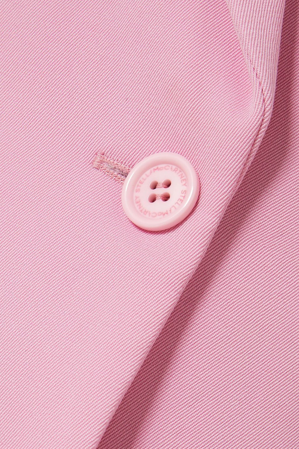 STELLA MCCARTNEY Double-breasted wool-twill blazer