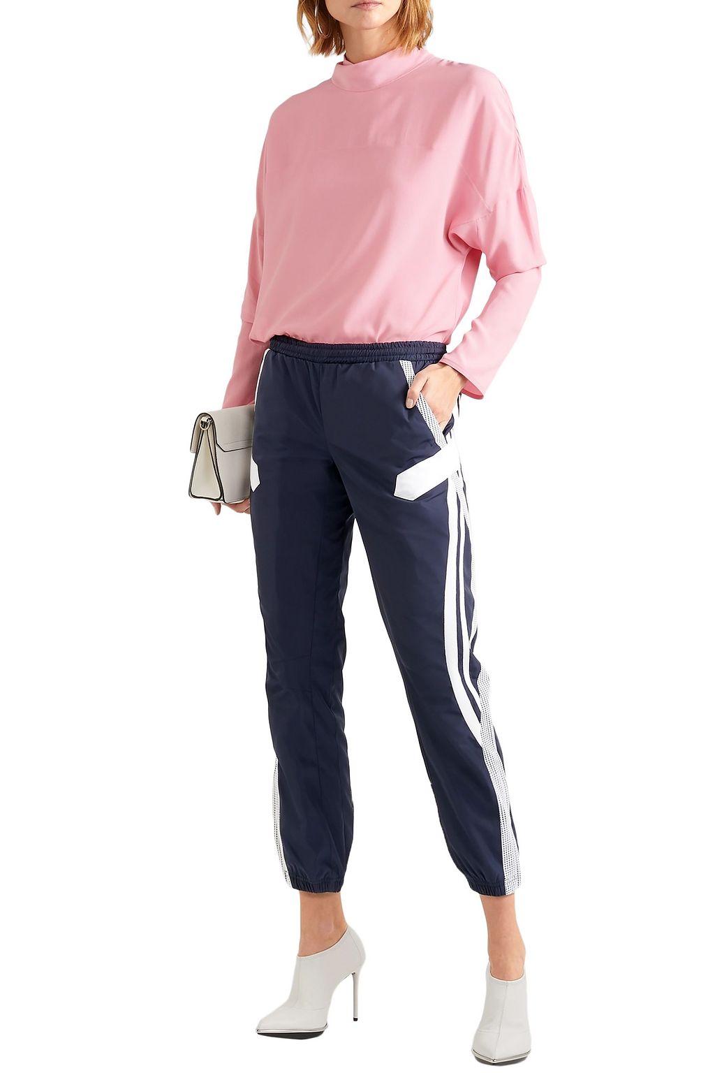 PREEN BY THORNTON BREGAZZI Nicole striped shell track pants