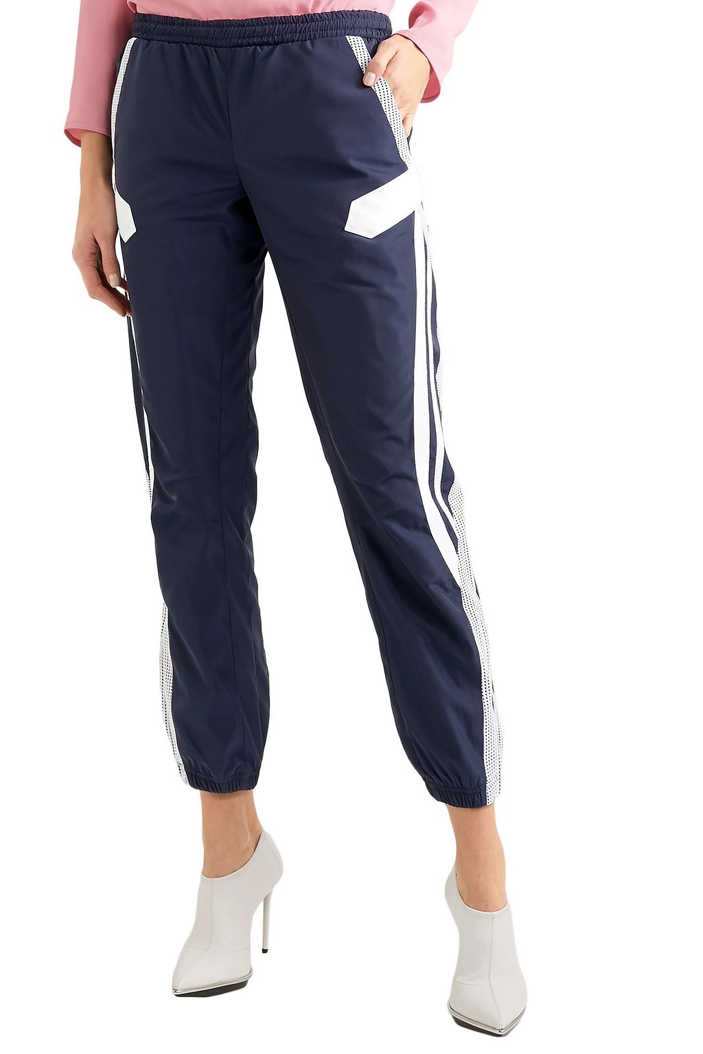 PREEN BY THORNTON BREGAZZI Nicole striped shell track pants