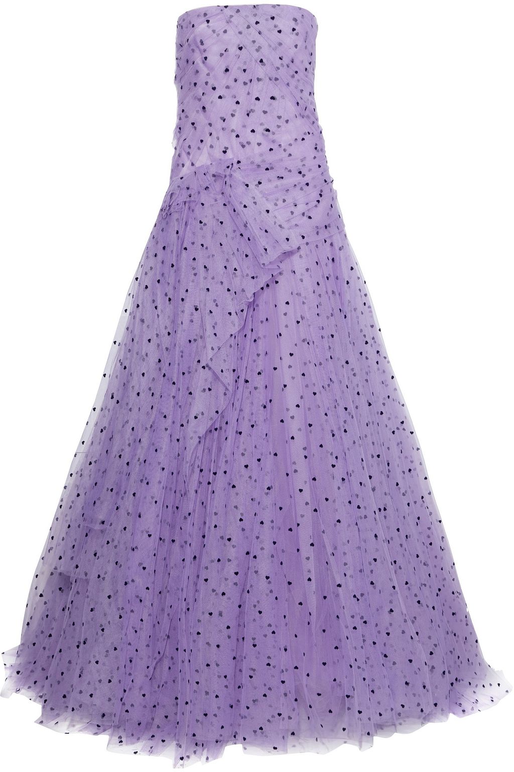 carolina herrera purple dress