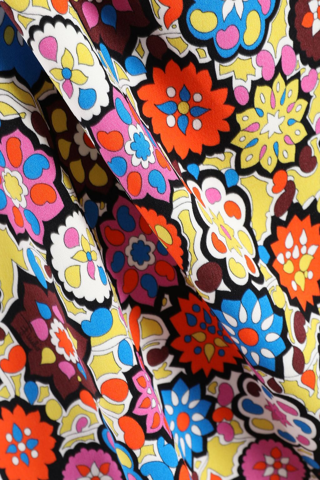 PUCCI Floral-print stretch-crepe mini dress