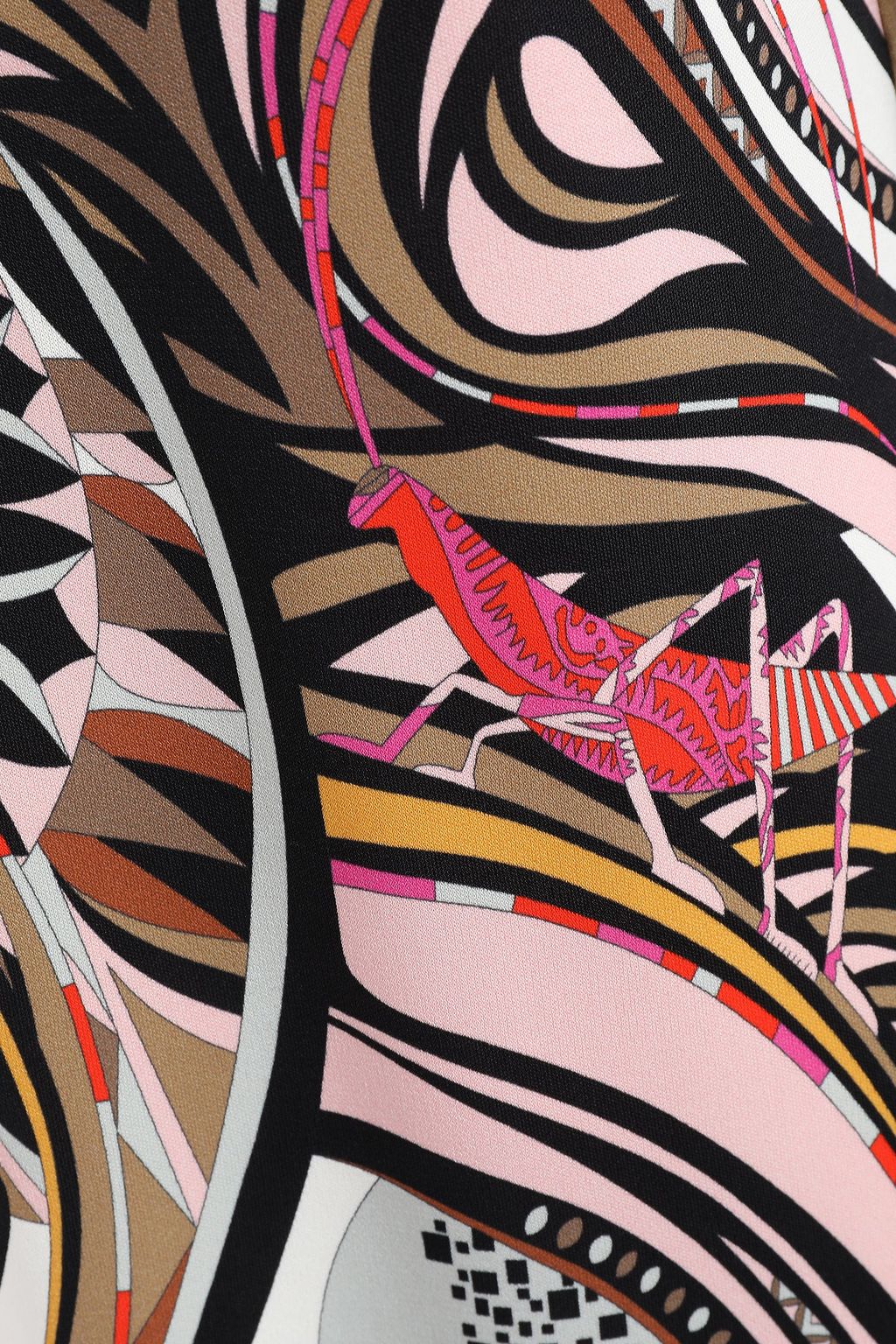 PUCCI Printed crepe mini dress