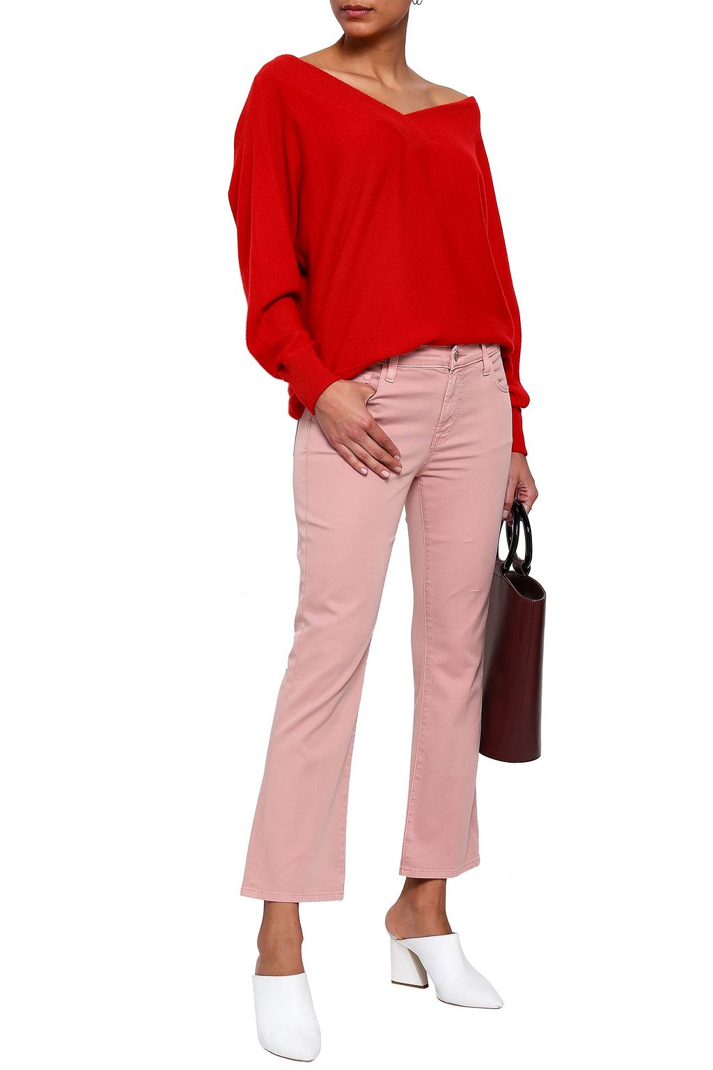 J BRAND Low-rise bootcut jeans