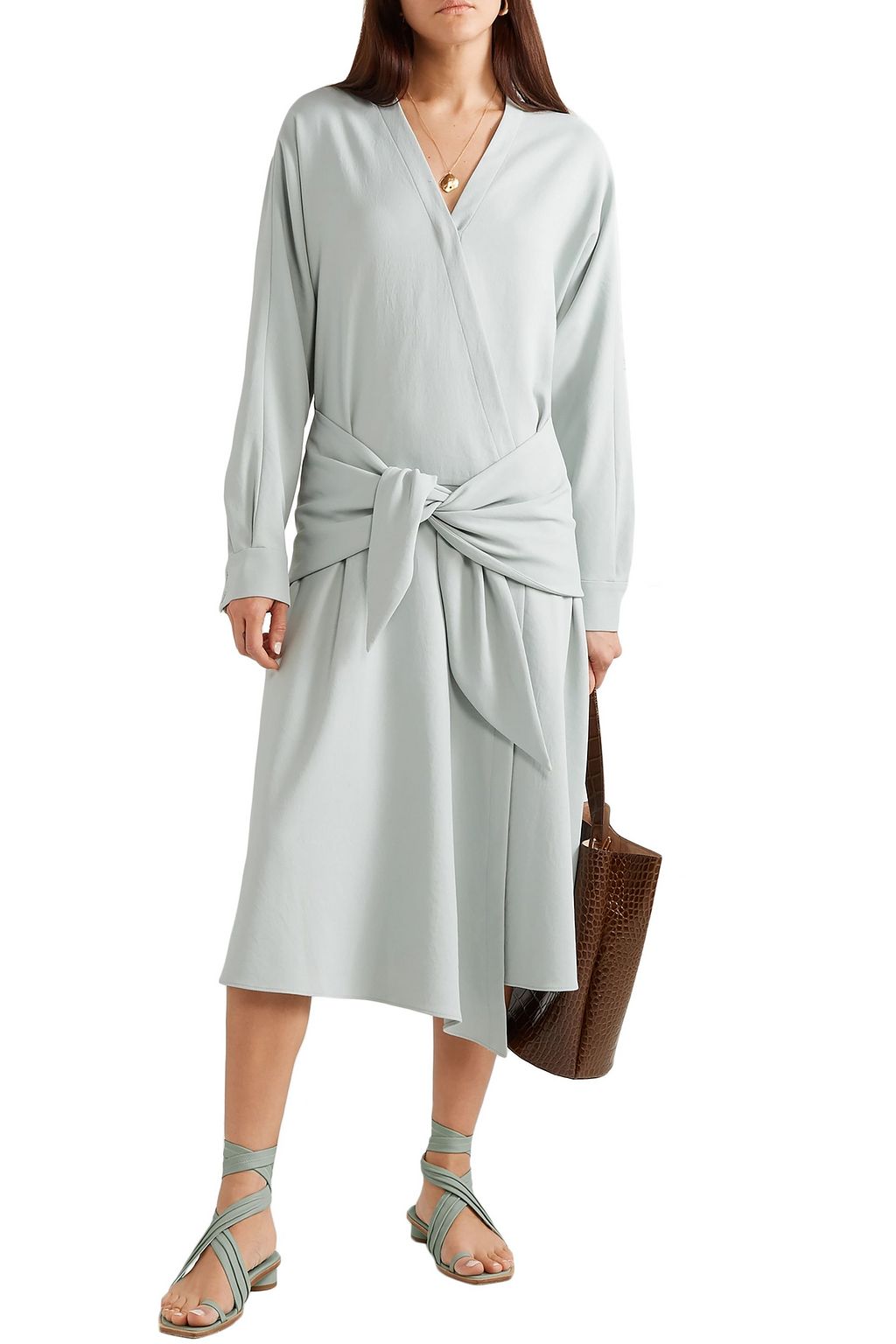 TIBI Miles leather sandals