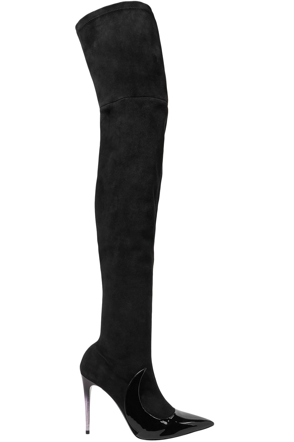 over the knee stocking boots