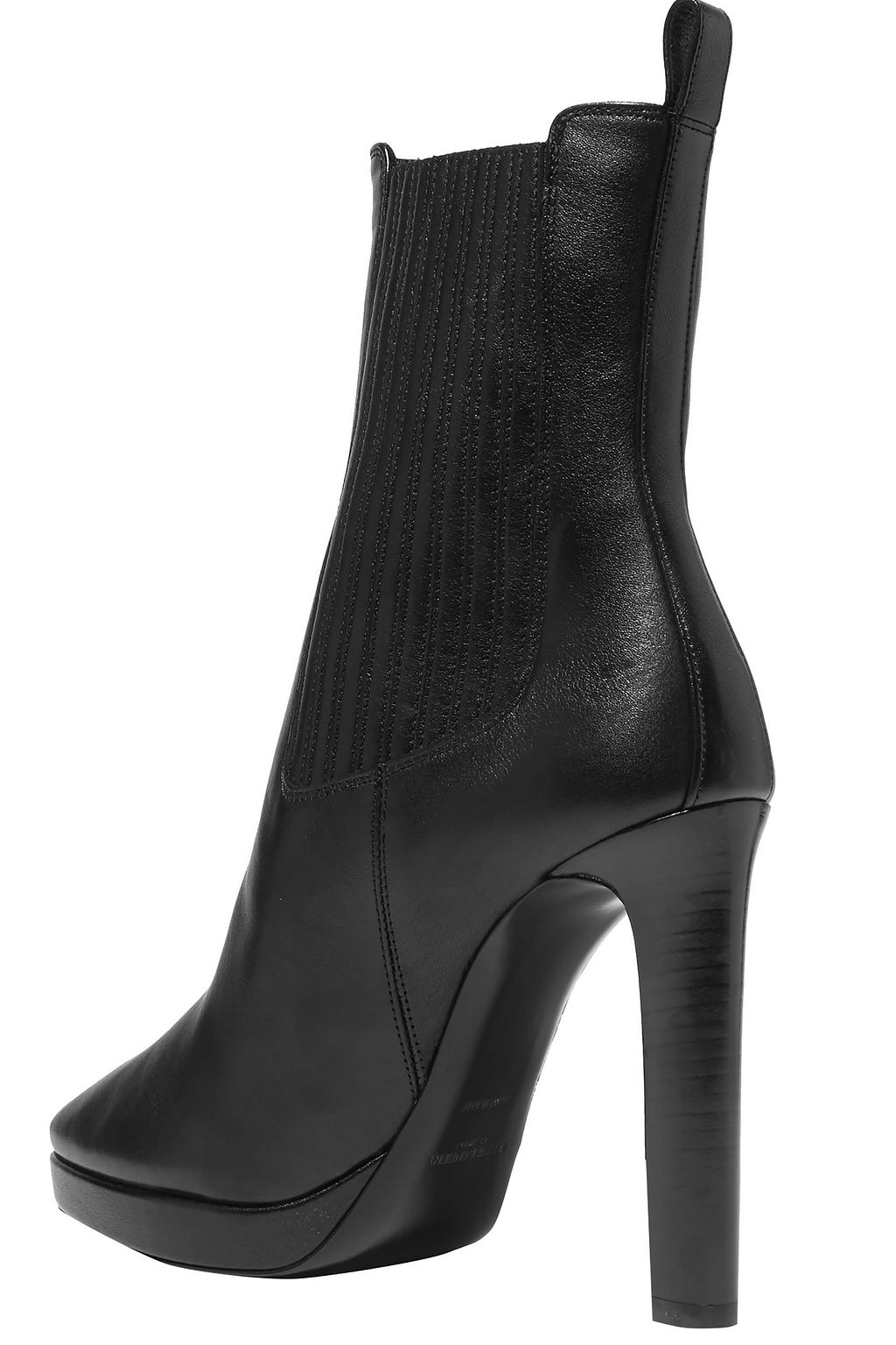 SAINT LAURENT Leather ankle boots