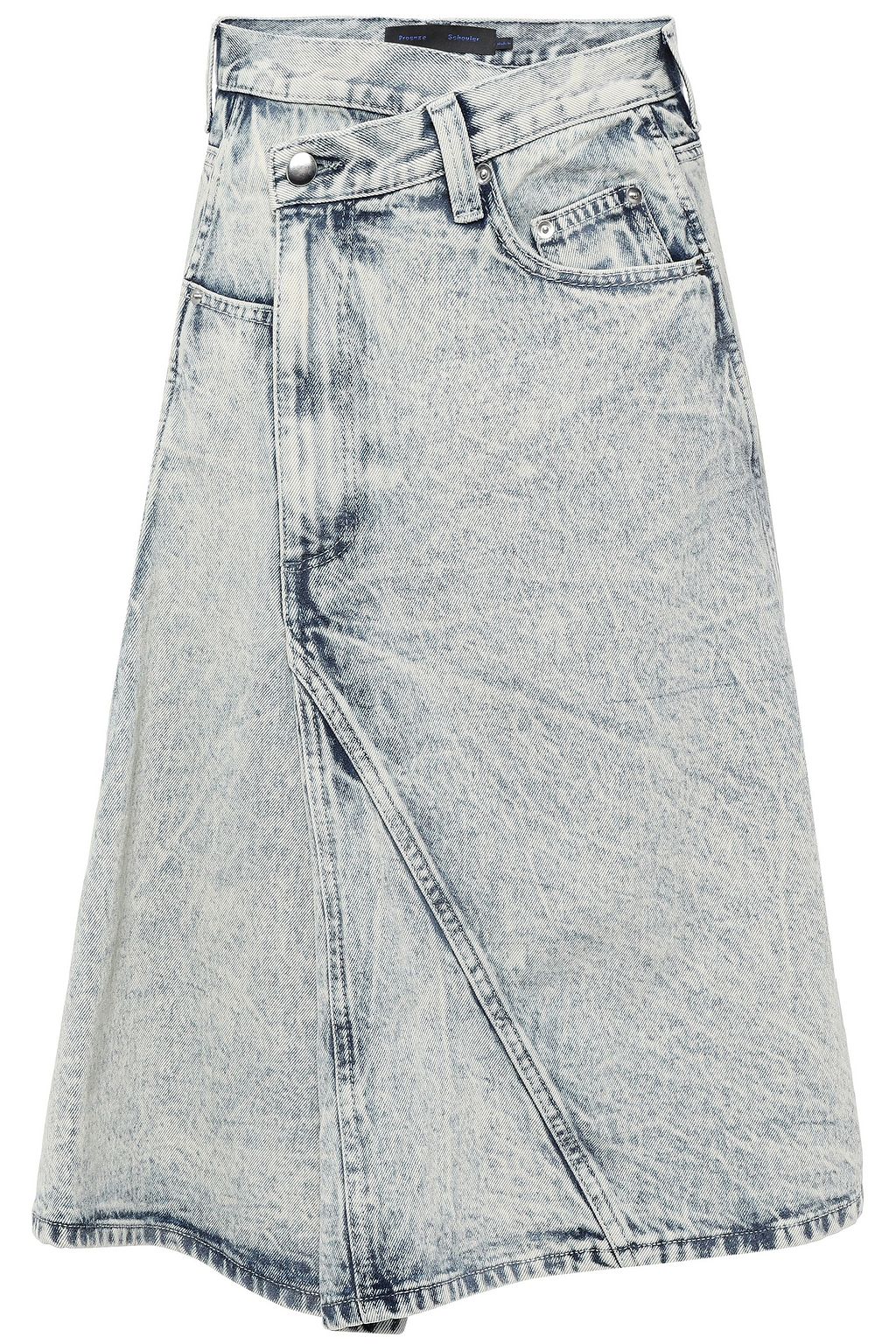 proenza schouler denim skirt