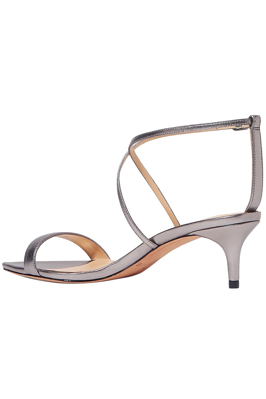 ALEXANDRE BIRMAN Smart Cocktail metallic leather sandals