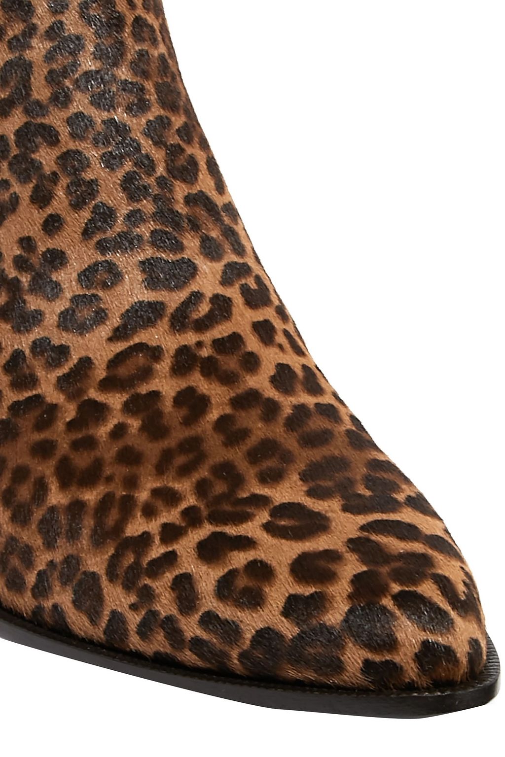 GOLDEN GOOSE Sunset leopard-print calf hair ankle boots