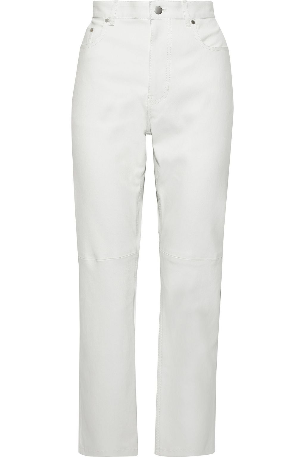 off white straight leg pants