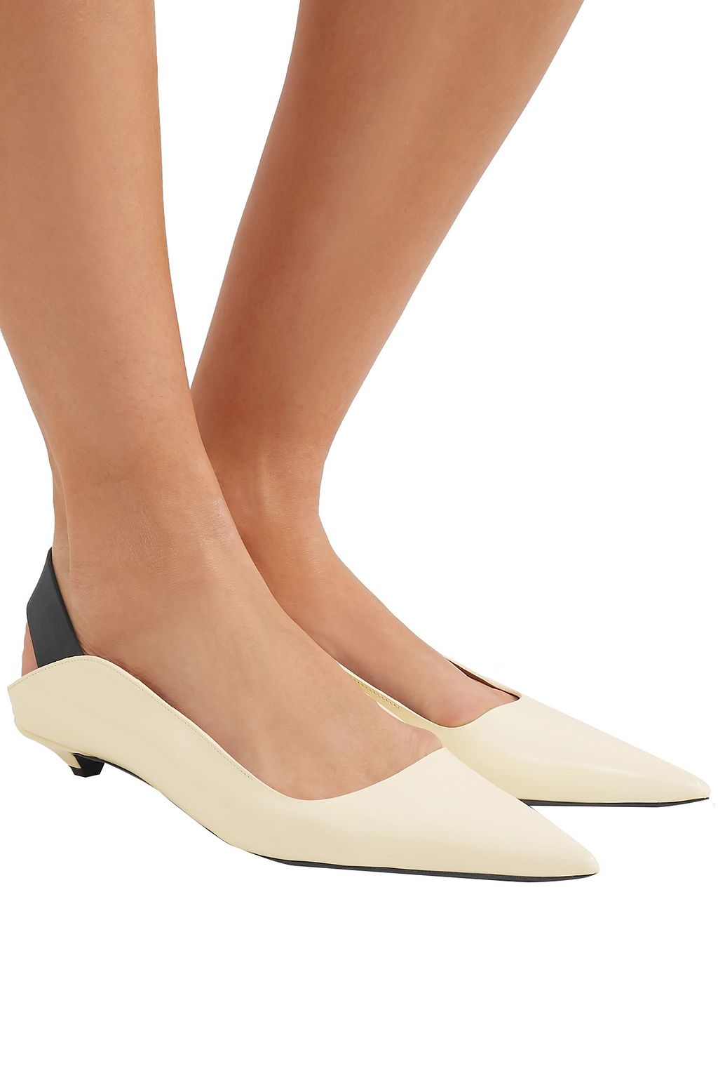PROENZA SCHOULER Leather slingback pumps