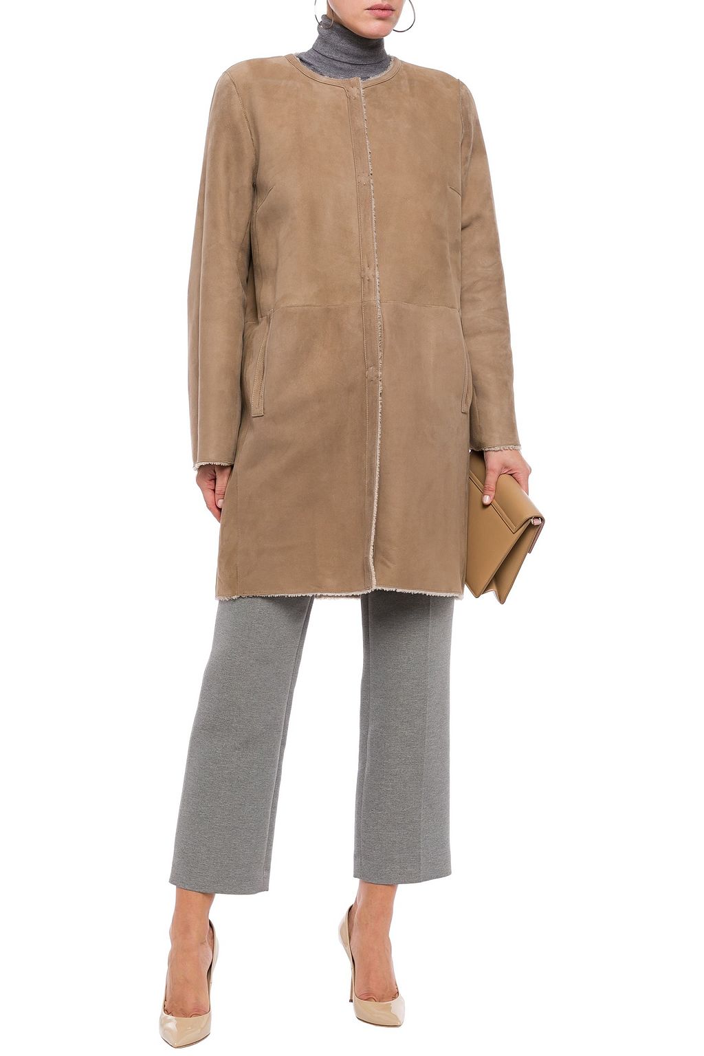 YVES SALOMON Reversible shearling coat