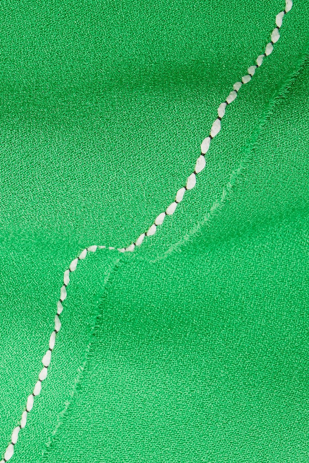 MARNI Gathered crepe maxi pencil skirt