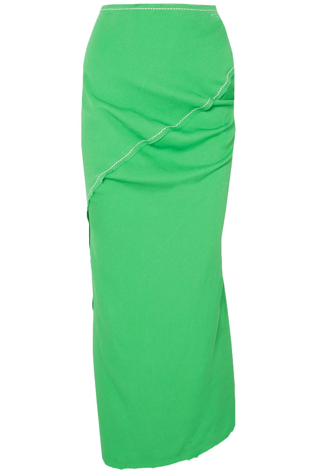 designer green pencil skirt