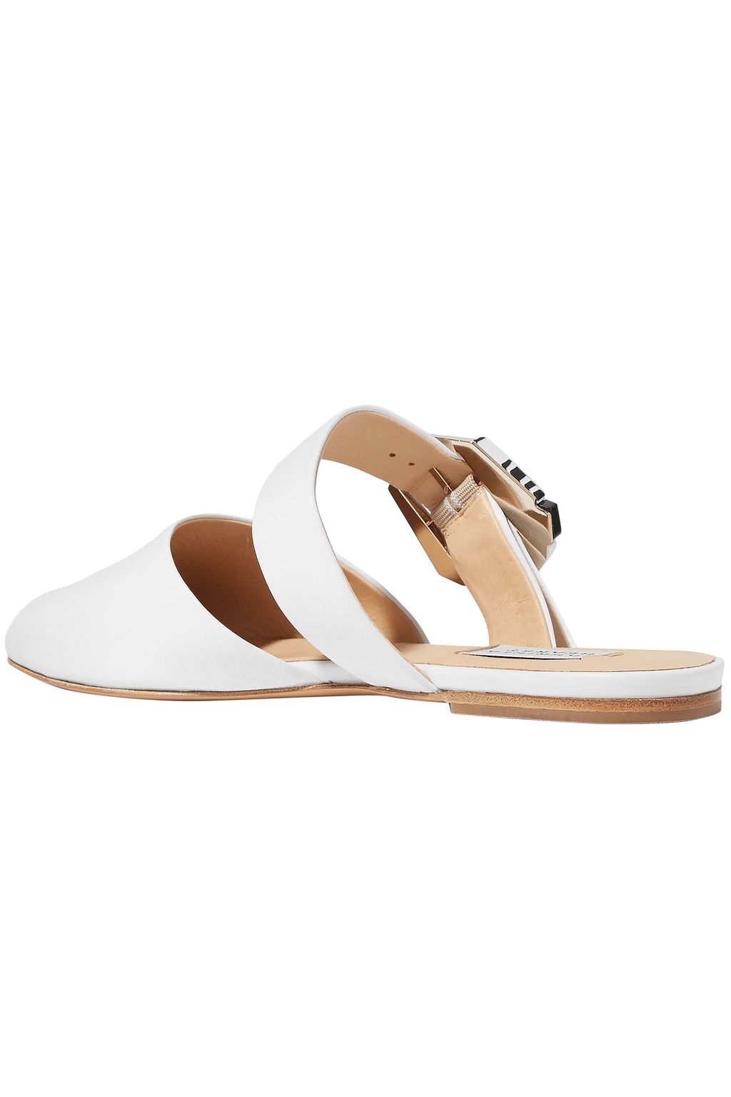 GABRIELA HEARST Savage buckled leather mules