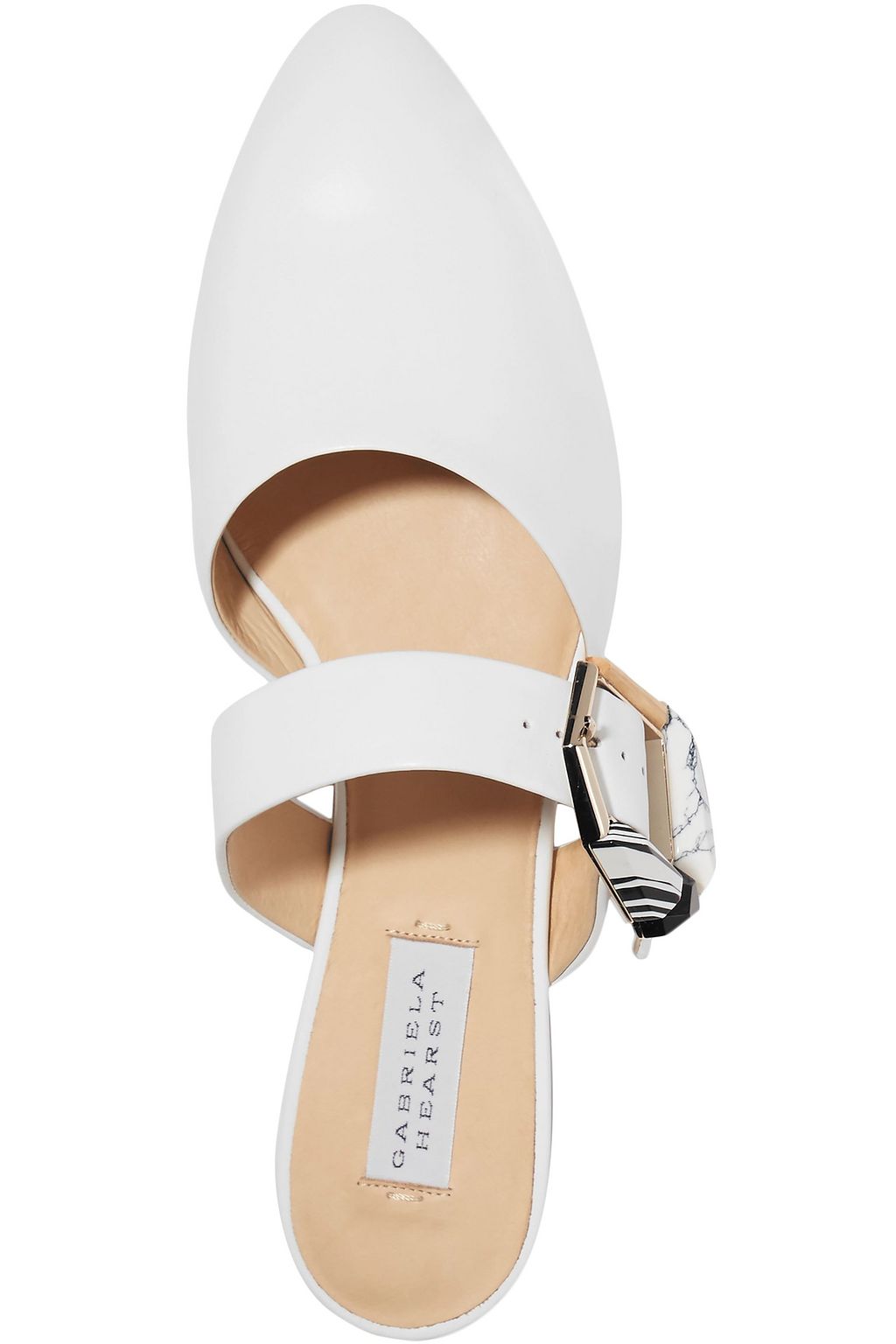 GABRIELA HEARST Savage buckled leather mules