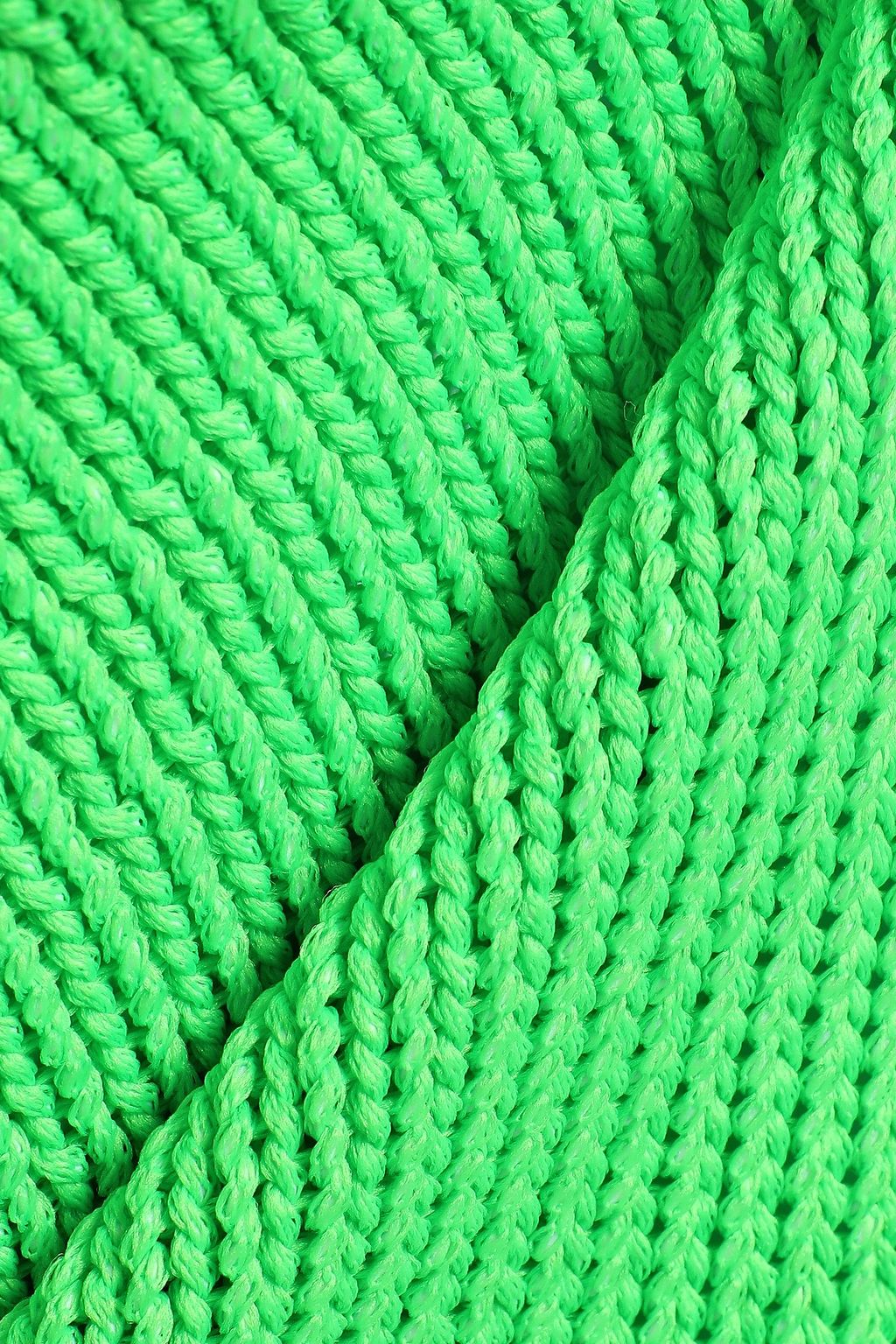 LES RÊVERIES Crochet-trimmed knitted tank