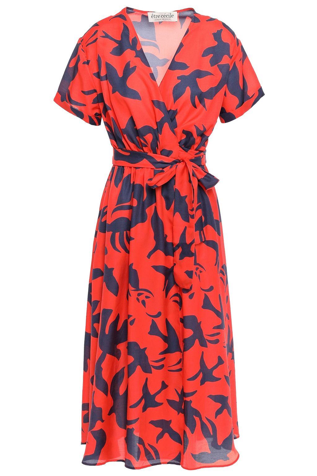 bird wrap dress